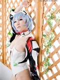 [Cosplay] Evangelion -Big Tits King Ayanami 2(120)